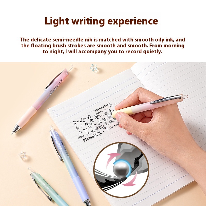 Japan Pentel Gradient Gel Ink  - Pentel Pen Energel ulasan dan harga