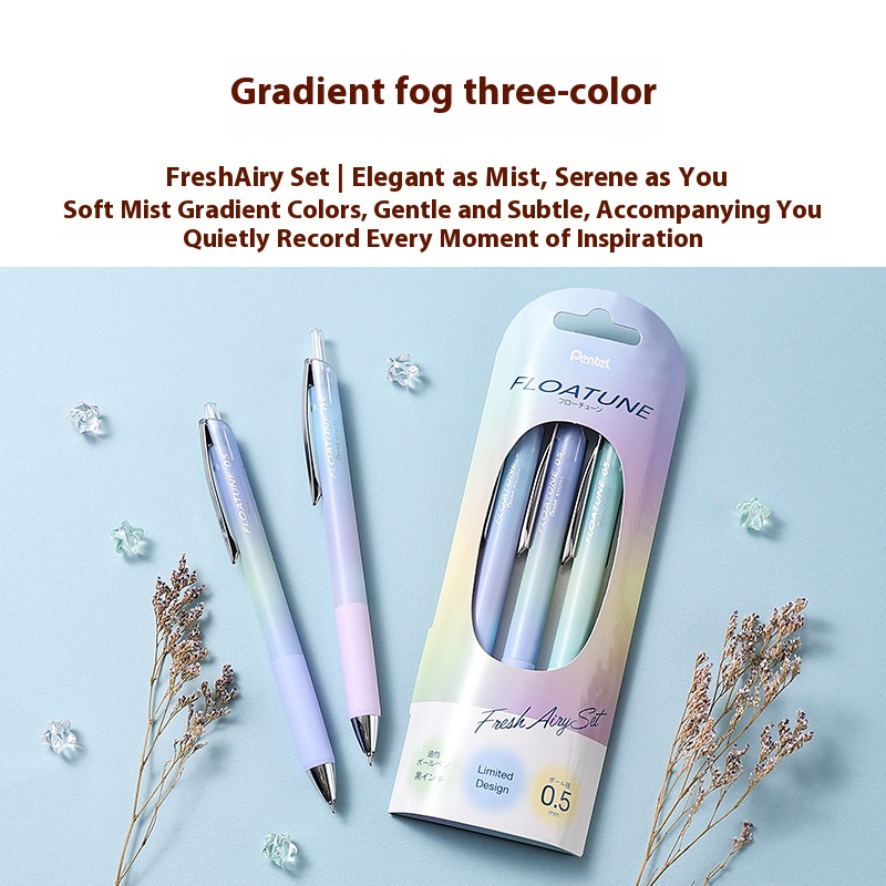 Japan Pentel Gradient Gel Ink  - Pentel Pen Energel ulasan dan harga