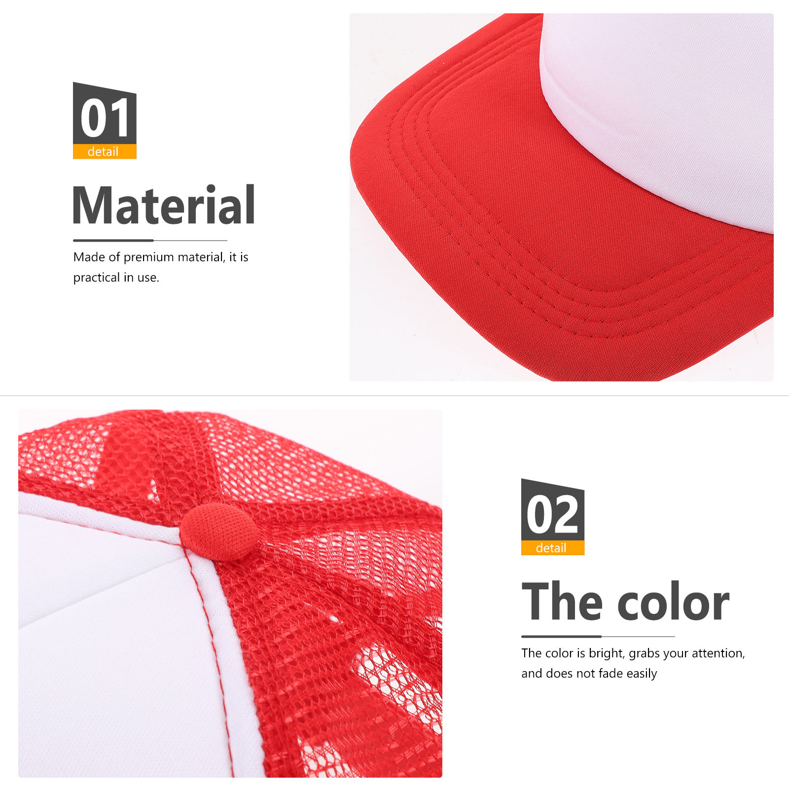 10Pcs Blank Baseball Hat Mesh  - Hat Sublimation Blank ulasan dan harga