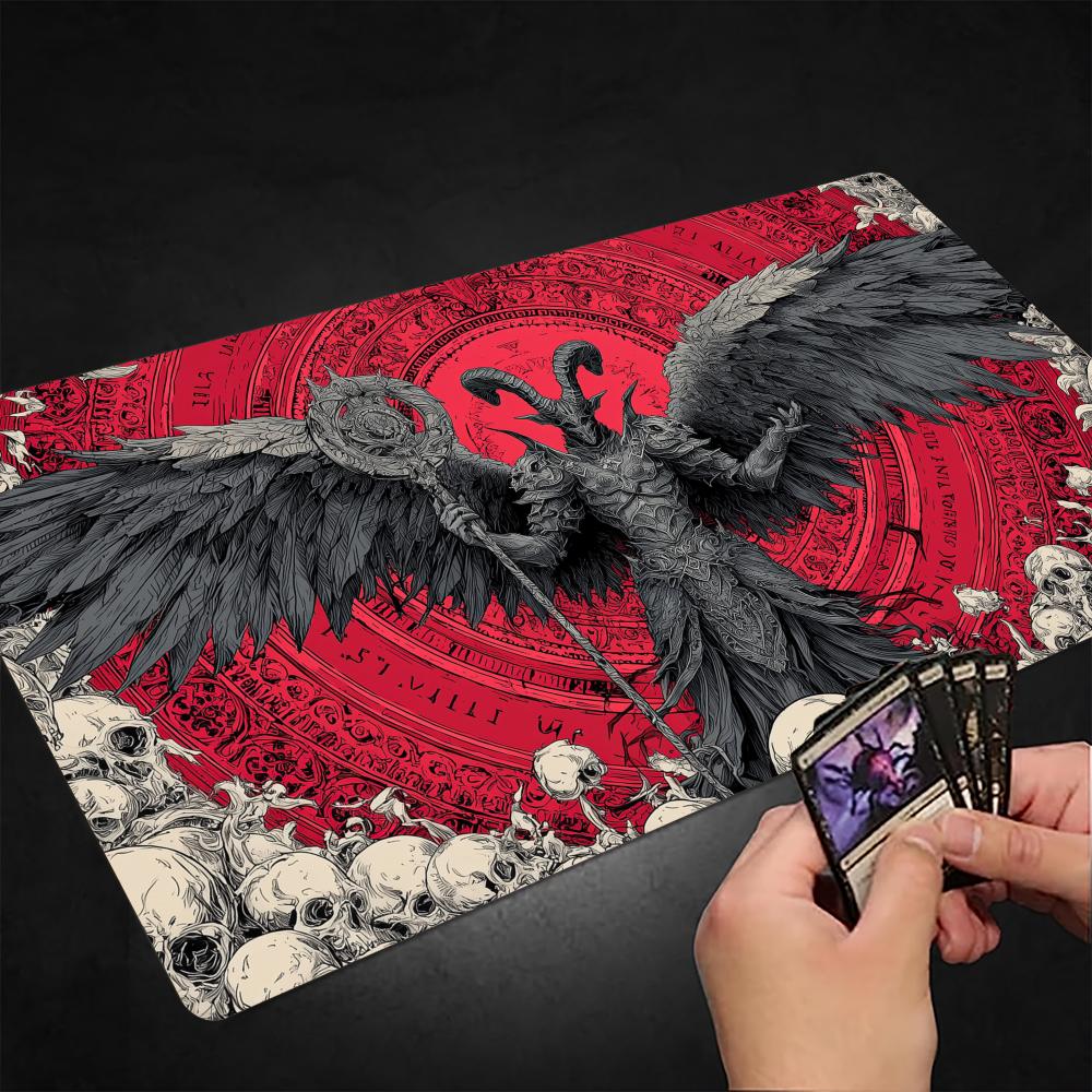Gothic-style Goat-headed Demon - Door Mat Blank ulasan dan harga