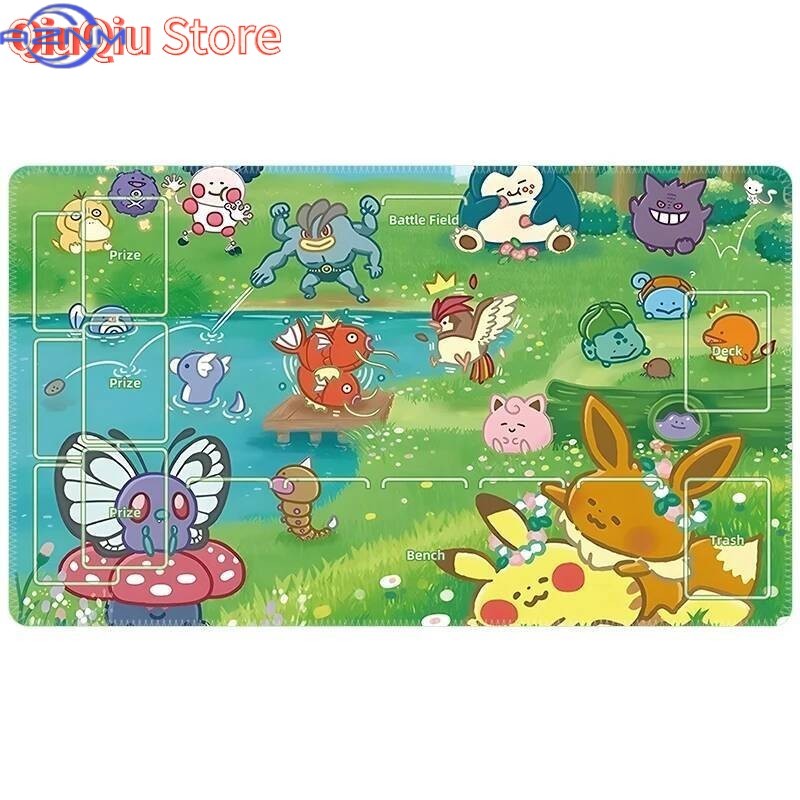 Mixed Anime Pokemon Characters - Door Mat Blank ulasan dan harga