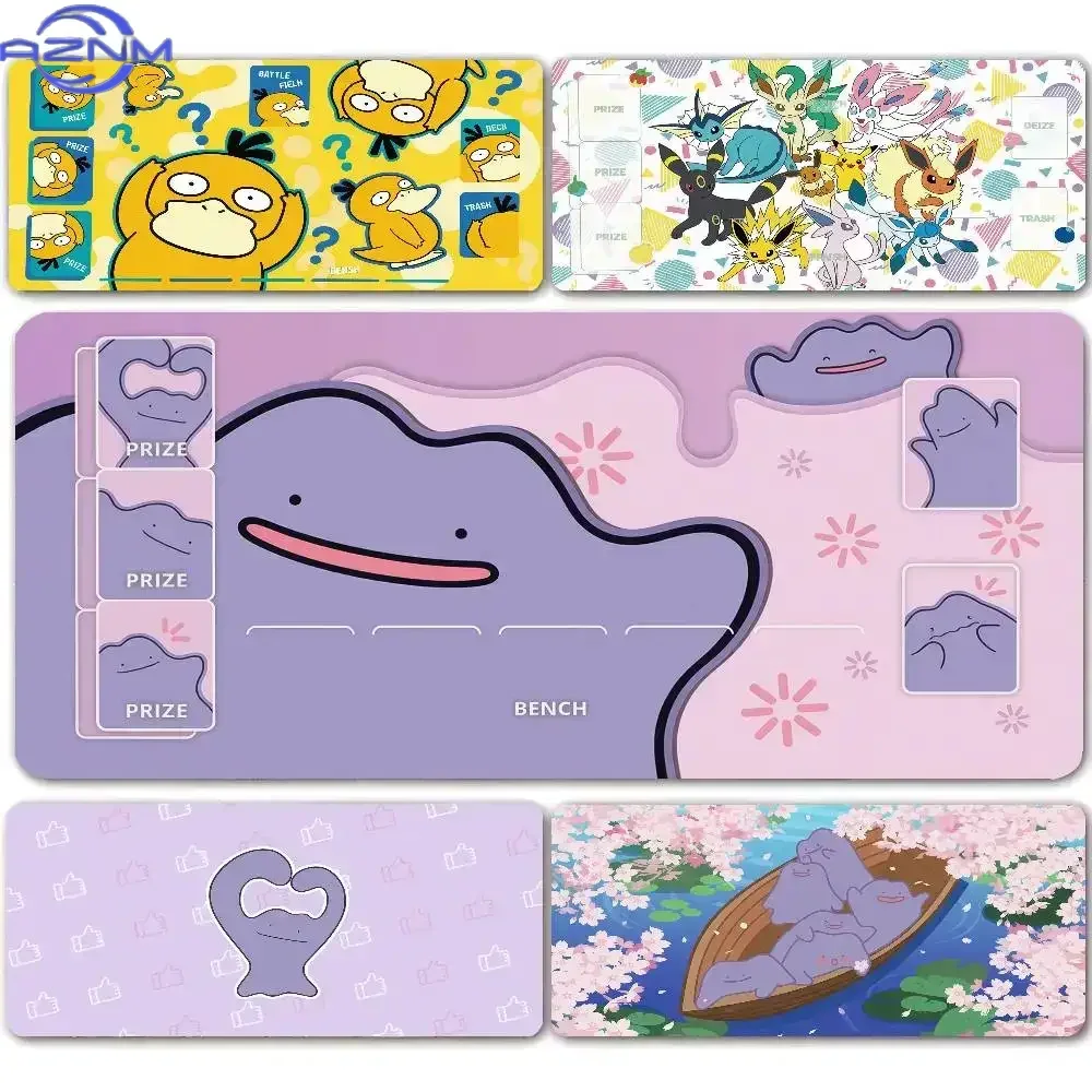 Pokemon TCG Playmat Large Mous - Door Mat Blank ulasan dan harga