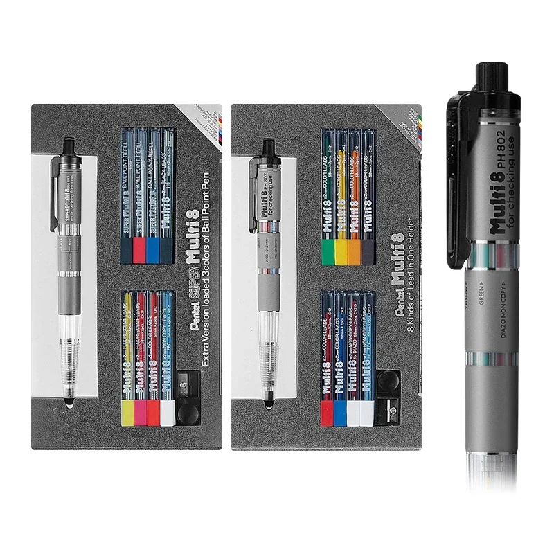 Japan Pentel Multi+8 Mechanica - Pentel Pen Energel ulasan dan harga