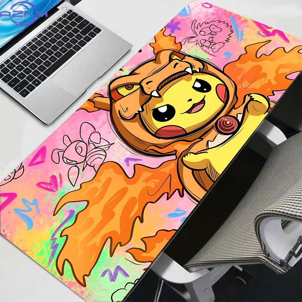Cute Pikachu Charizard Cosplay - Door Mat Blank ulasan dan harga