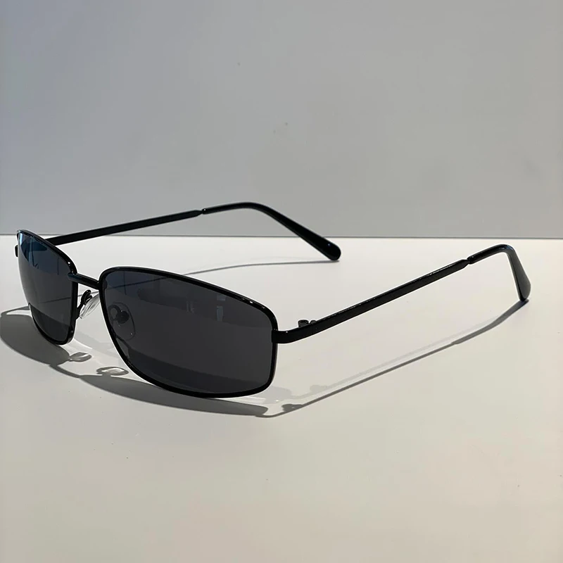 Women's y2k Sunglasses Stylish - Metal Photo Panel ulasan dan harga